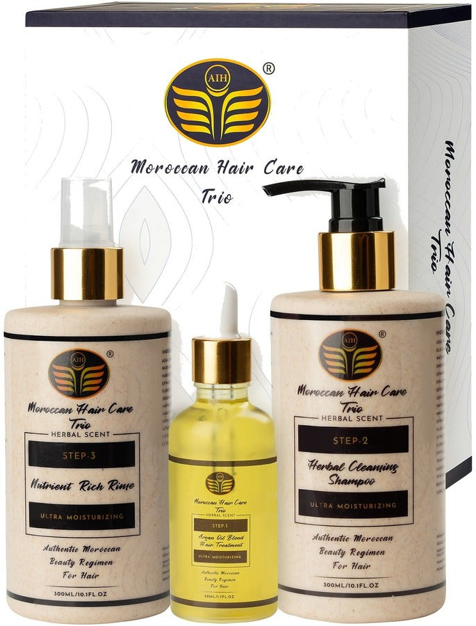 The Moroccan Hair Care Trio